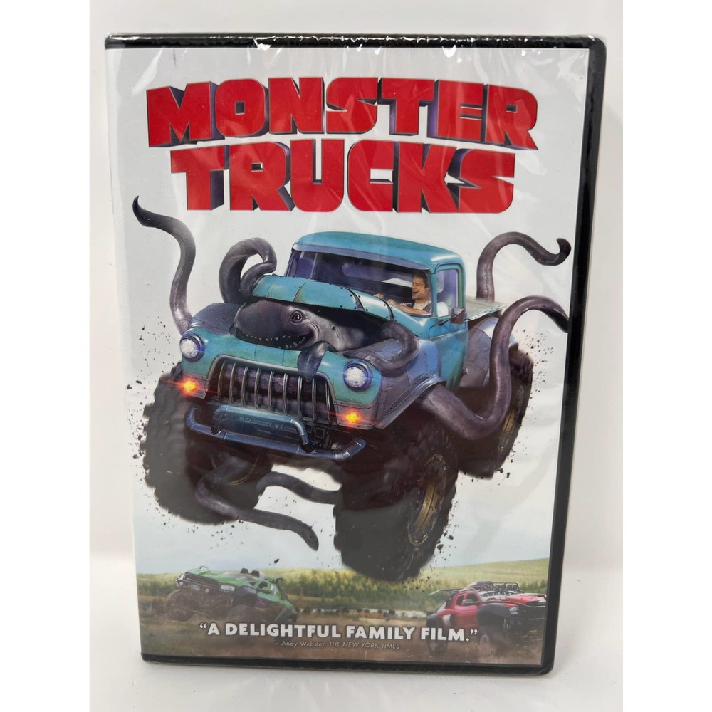 Monster Trucks a Delightful Family Film New Sealed